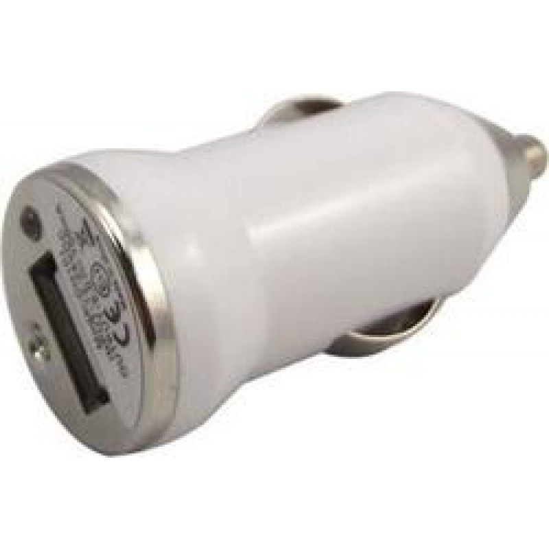 POWERTECH PT-213 Φορτιστής Αυτοκινήτου 1A Λευκό